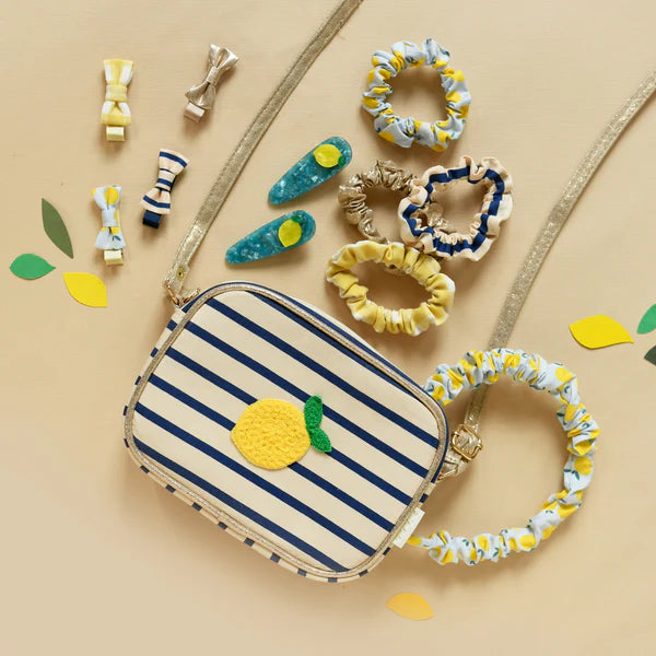Rockahula Lemon Drop Mini Bow Clip Set
