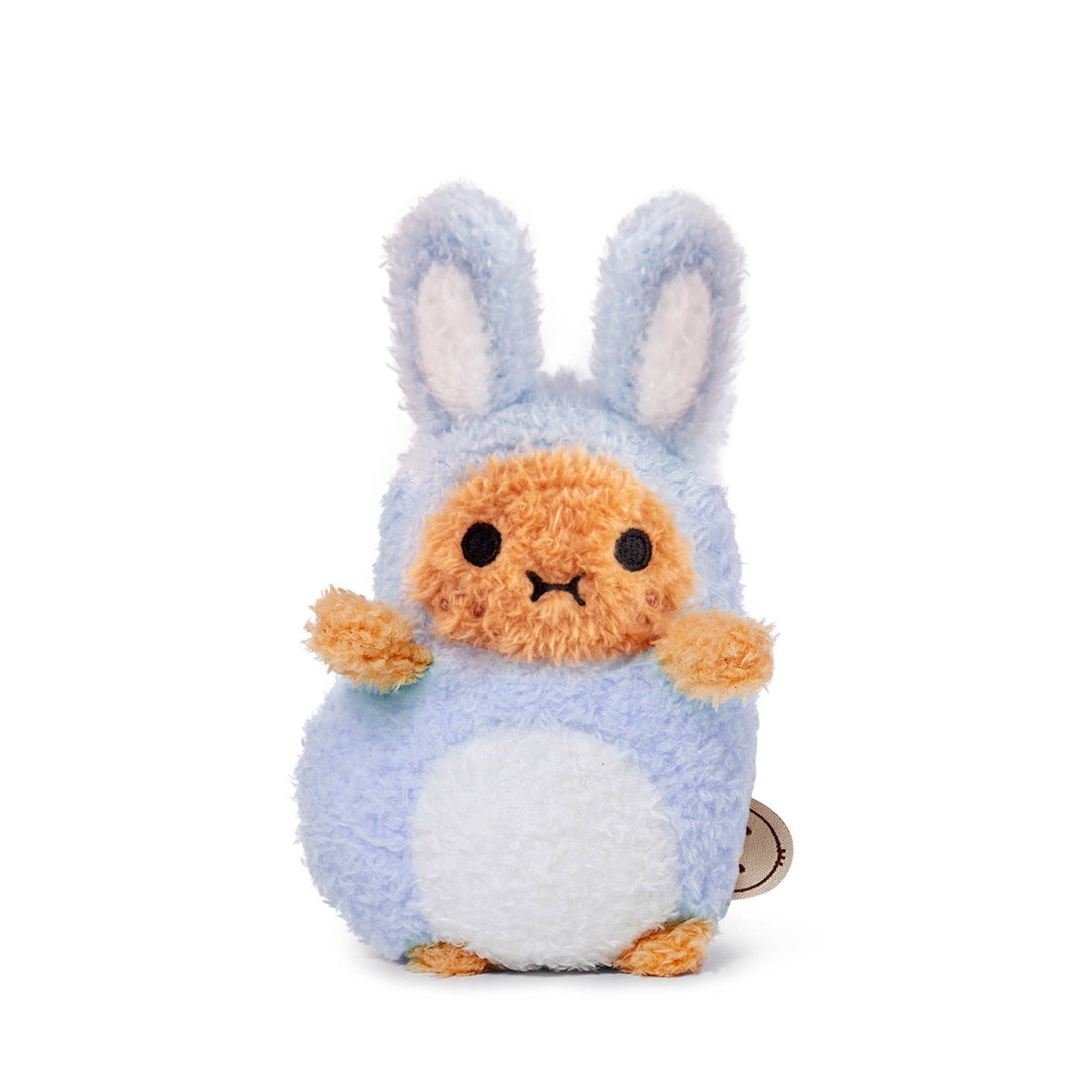 Mini Sitting Plush Toy - Blue Bunny Ricespud - Bunny Rabbit