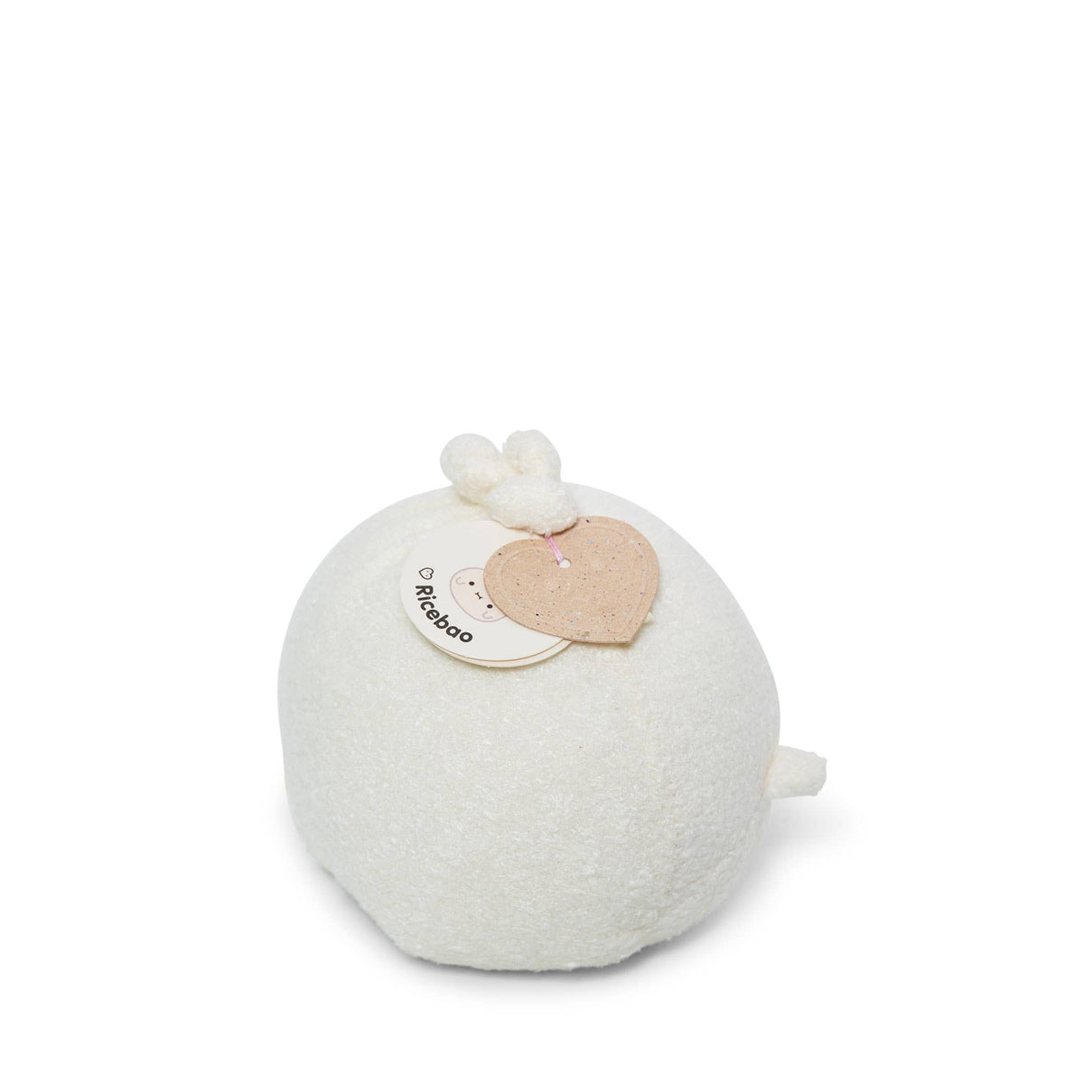 Mini Sitting Plush Toy - Ricebao - White Bao Bun