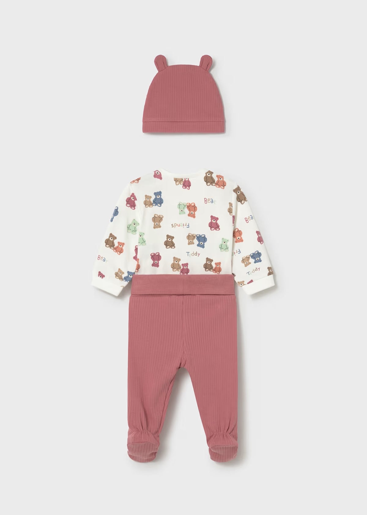 Mayoral Terracotta Bear Three Piece Set