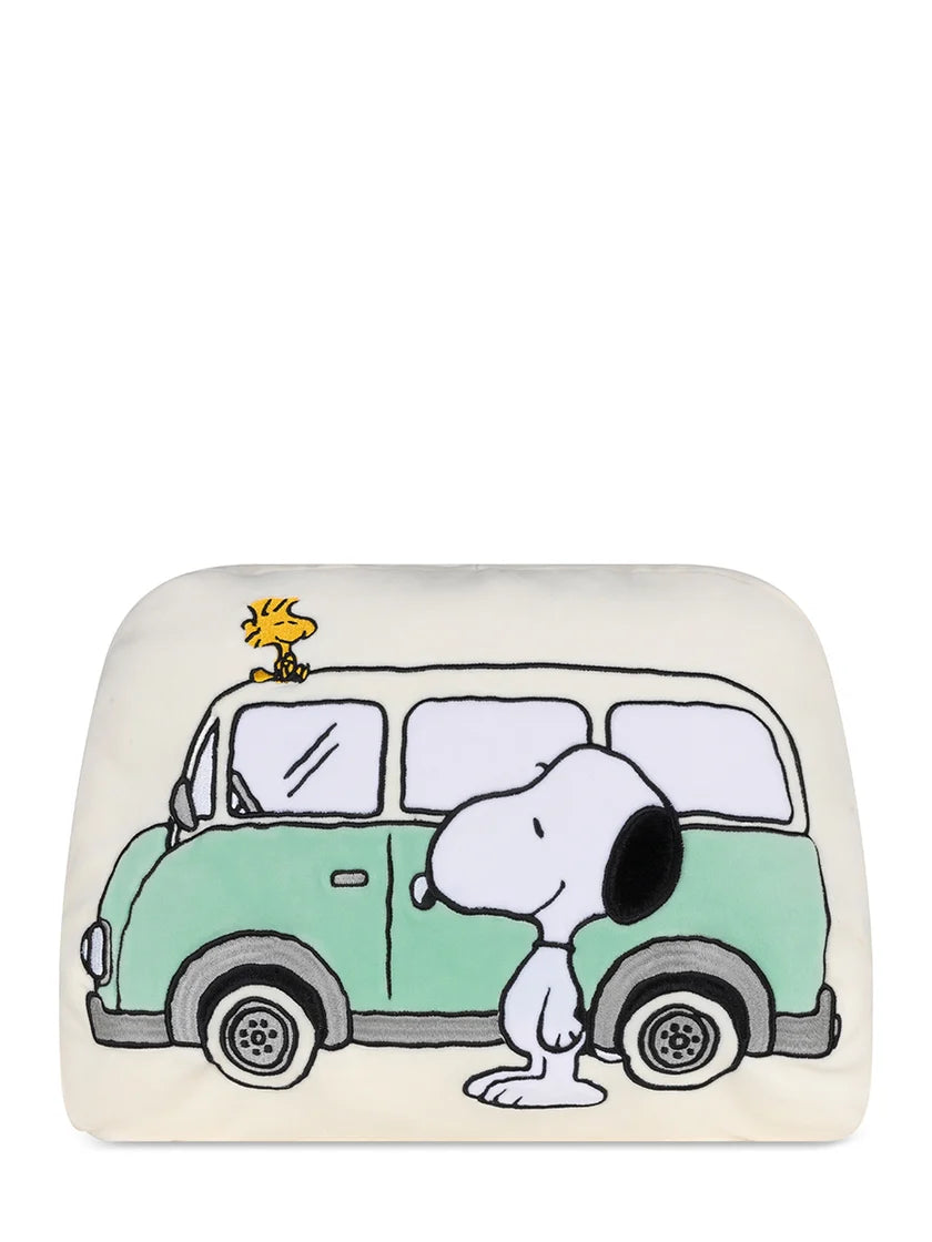 Snoopy Camper Van Pillow