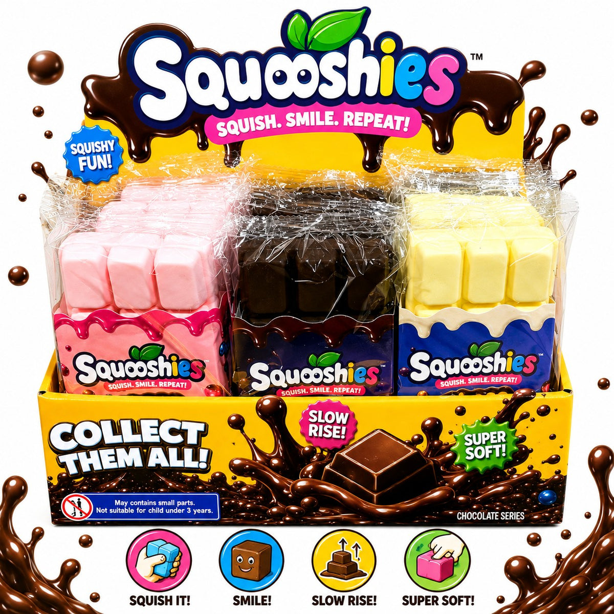 Squooshies Chocolate Assorted
