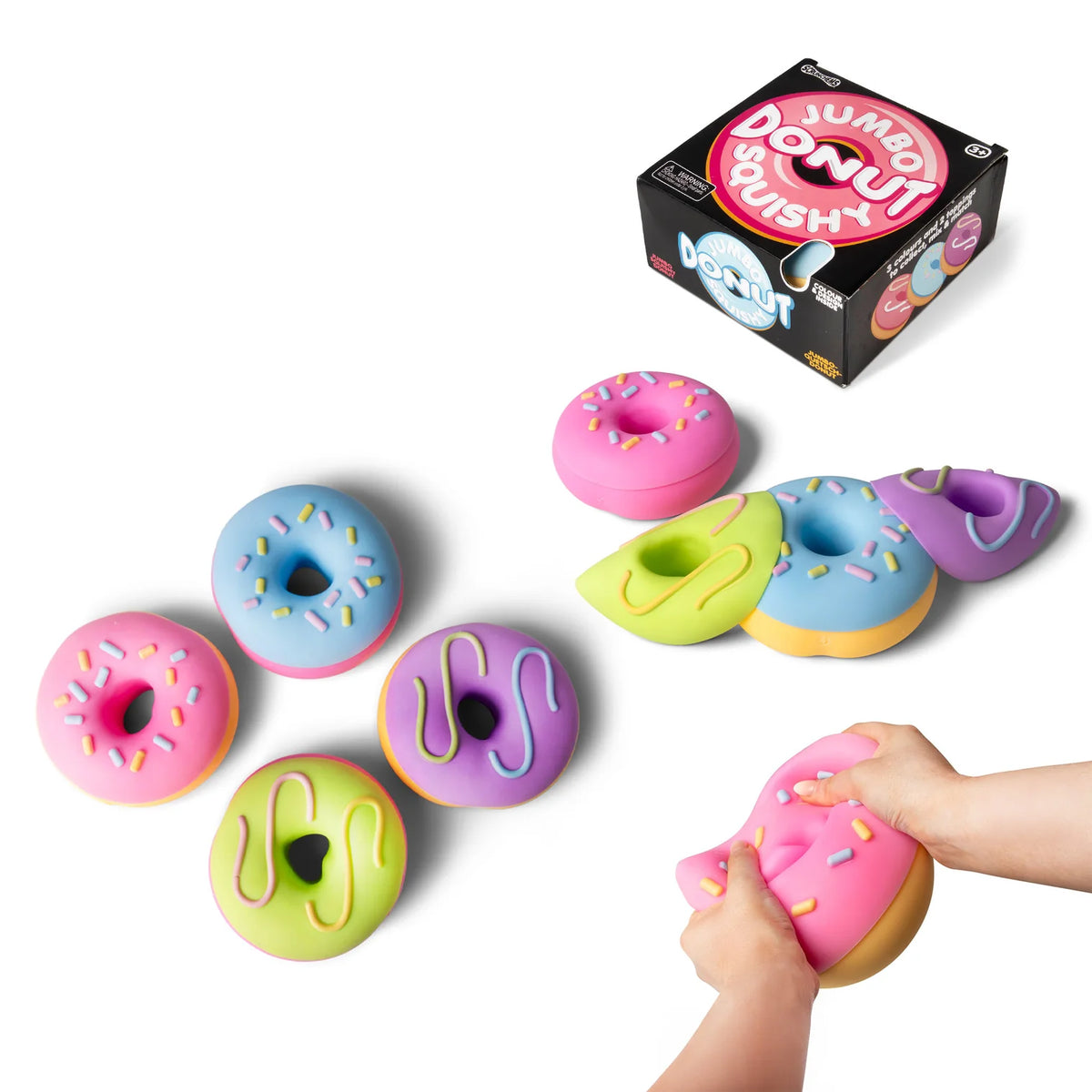 Scrunchems Jumbo Doughnut Squishy