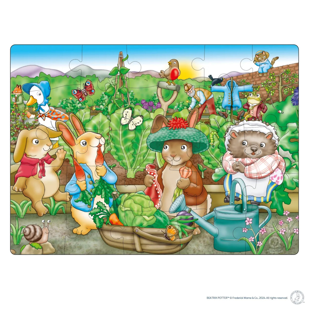 Peter Rabbit In Mr McGregor's Garden Jigsaw Puzzle