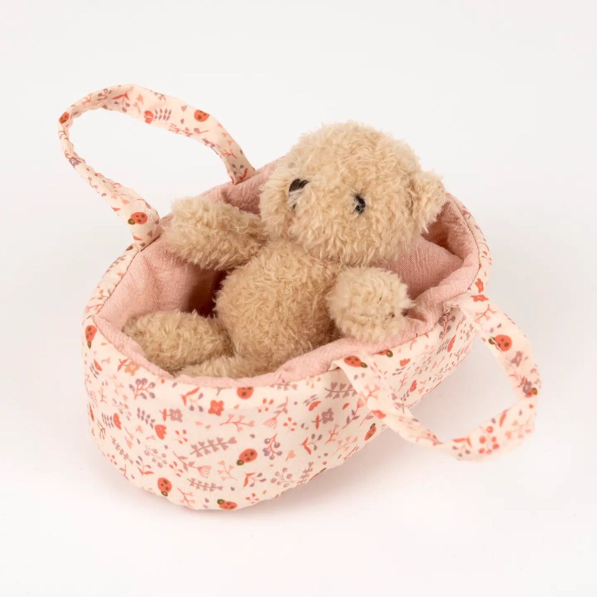 Mini Morris in a Carrycot