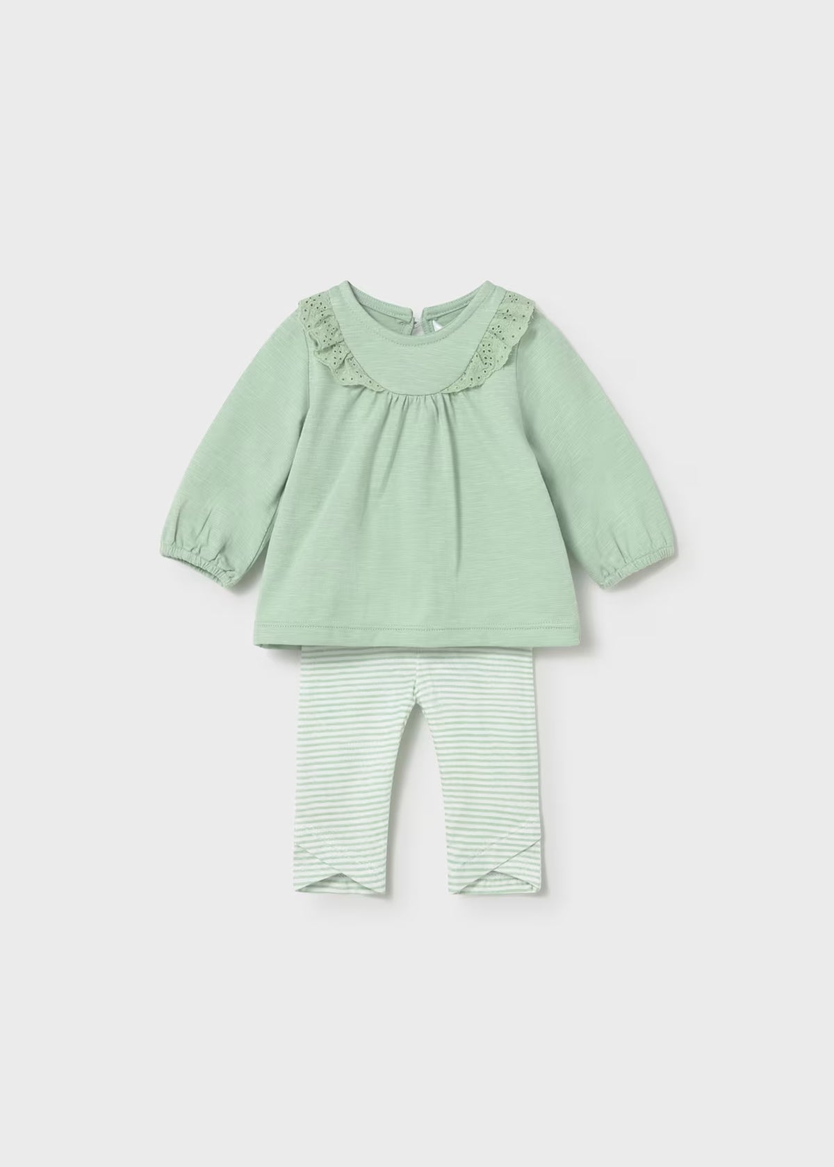 Mayoral Mint Floral Legging Sets