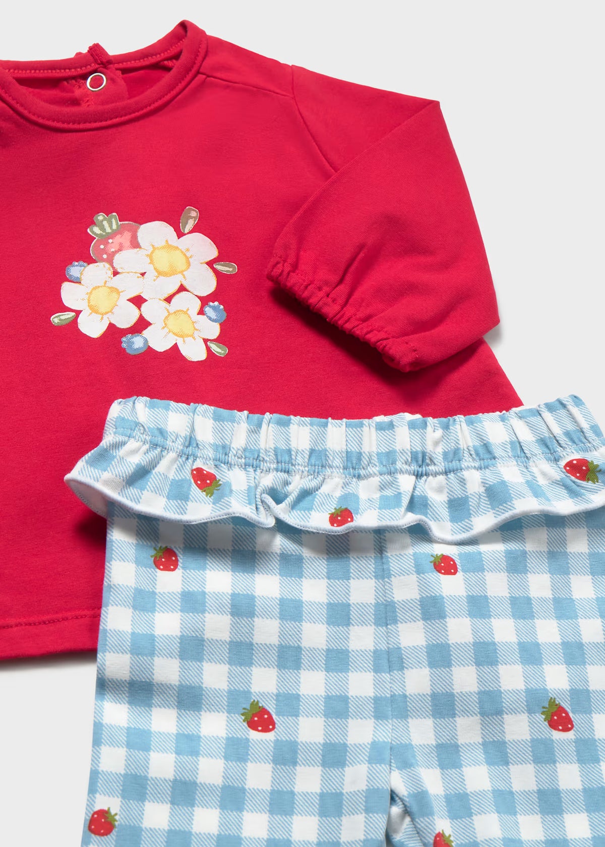 Mayoral Strawberry Red Legging Sets