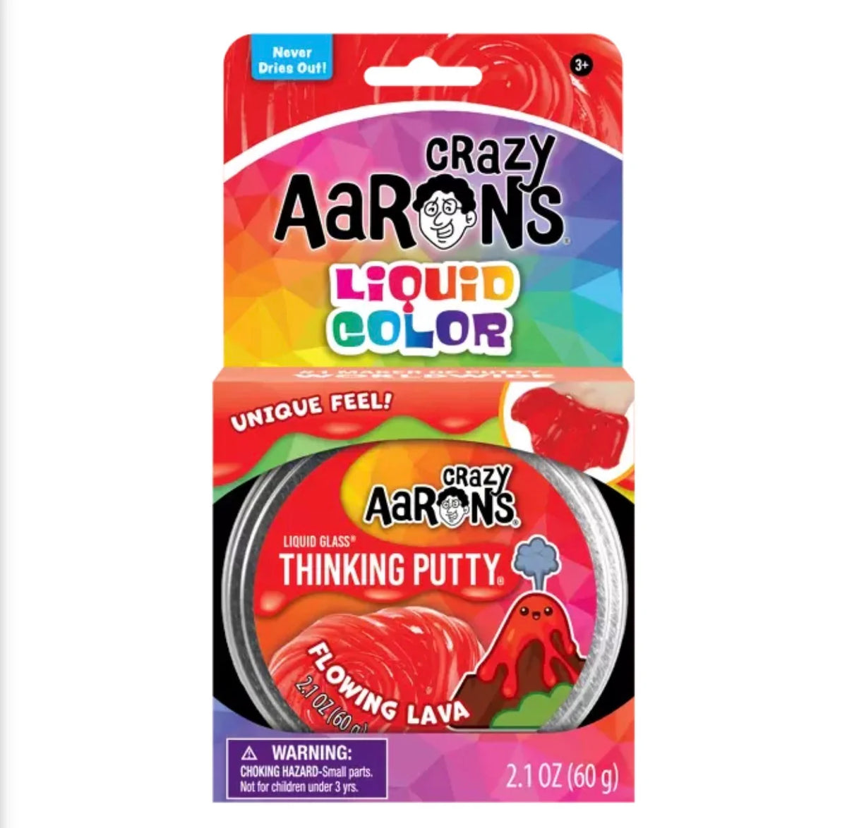 Crazy Aarons Thinking Putty Flowing Lava
