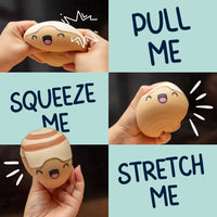 Nice Buns Squishy Stress Ball - Funny Stress Toy Gift