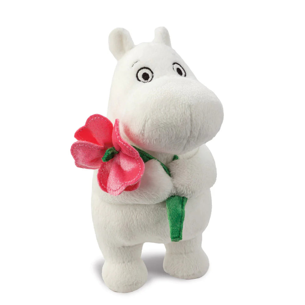 Moomin with Pink Flower