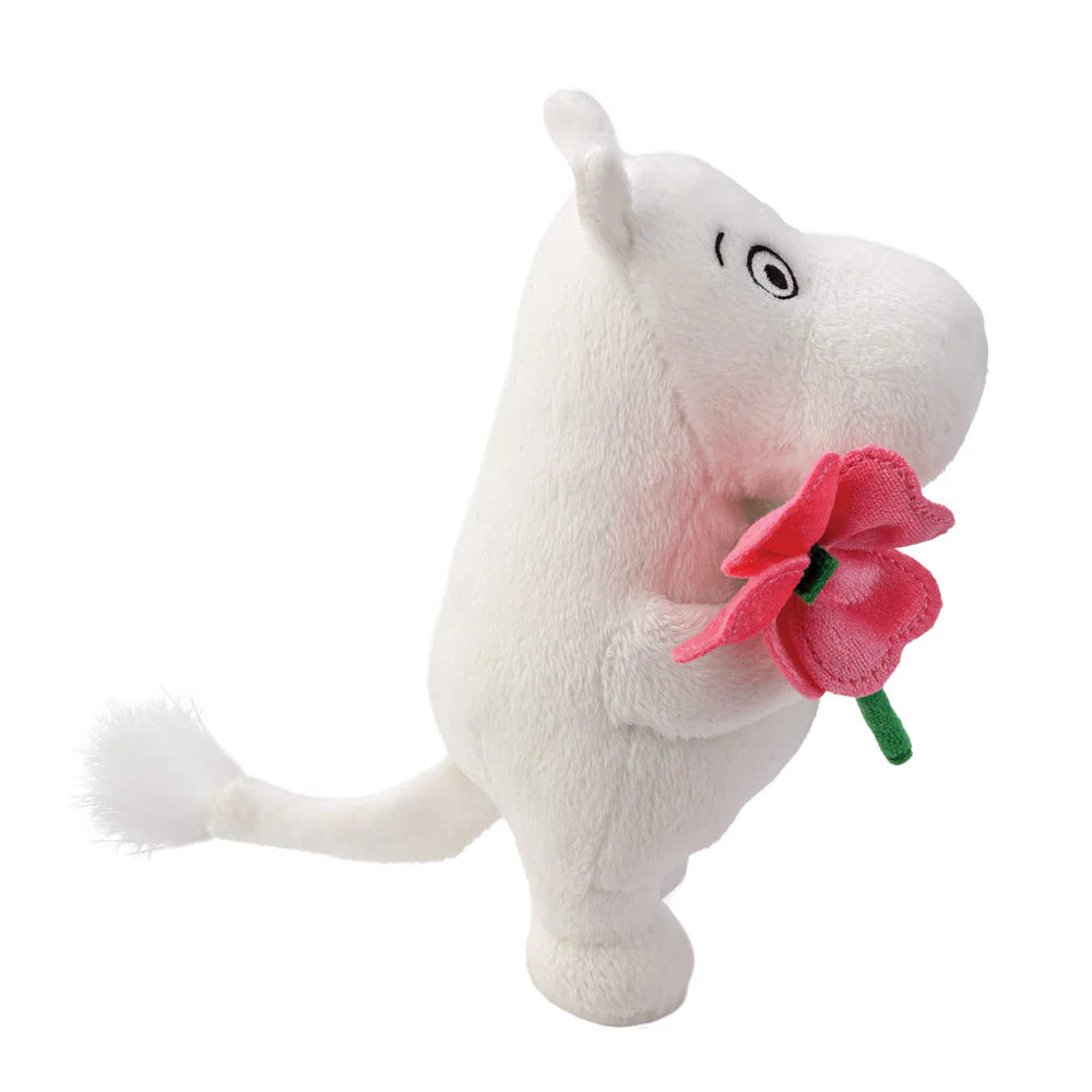 Moomin with Pink Flower