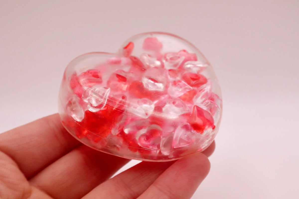 Heart Crush Liquid-Free ASMR Stress Ball