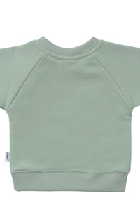 Sweatshirt in reed with "Dachshund" print