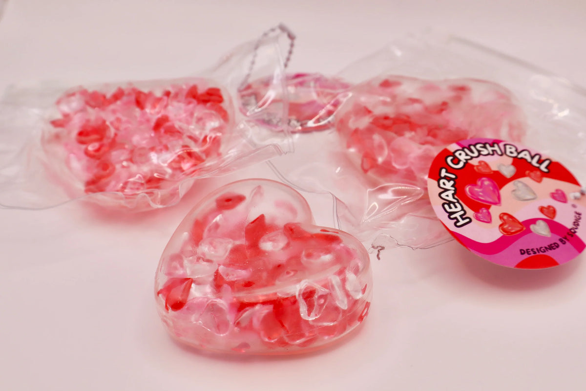 Heart Crush Liquid-Free ASMR Stress Ball