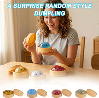 Squishy Bun Large Glitter & Sugar Rainbow Mystery Sugar Dumpling