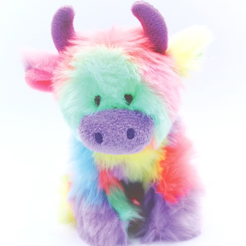 Mini Highland Coo Rainbow