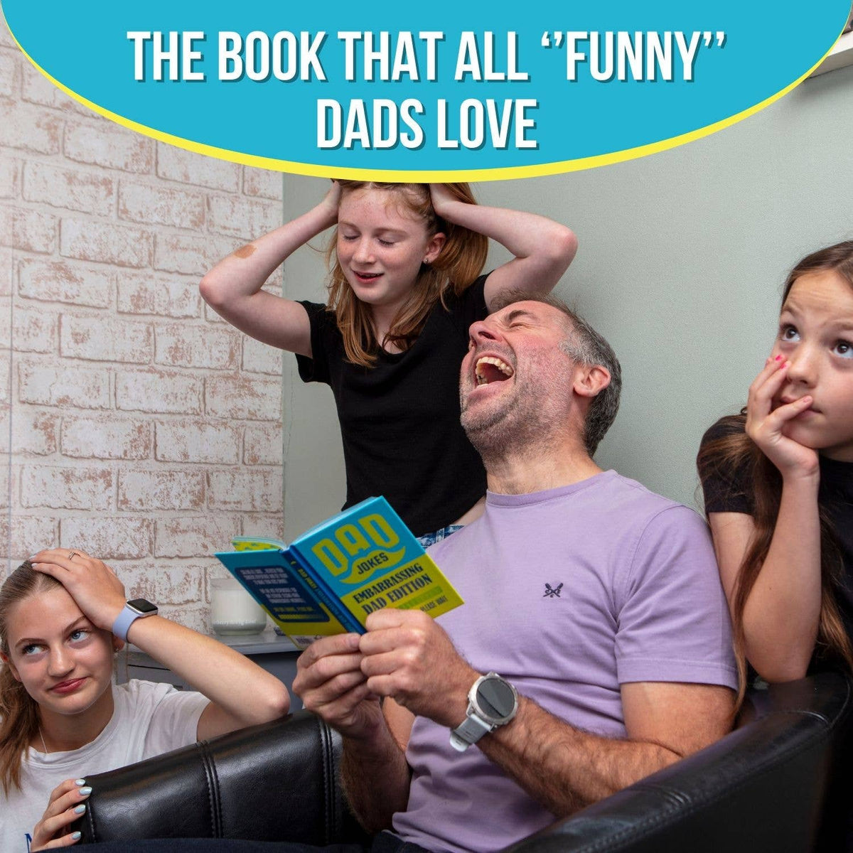 Dad Jokes For Embarrassing Dads Book - Men's Gifts