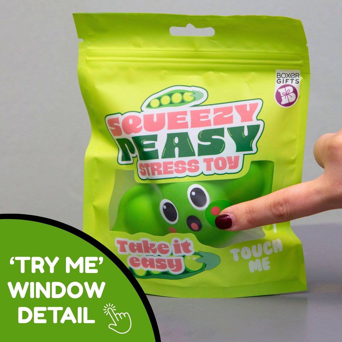 Squeezy Peasy Funny Stress Toy