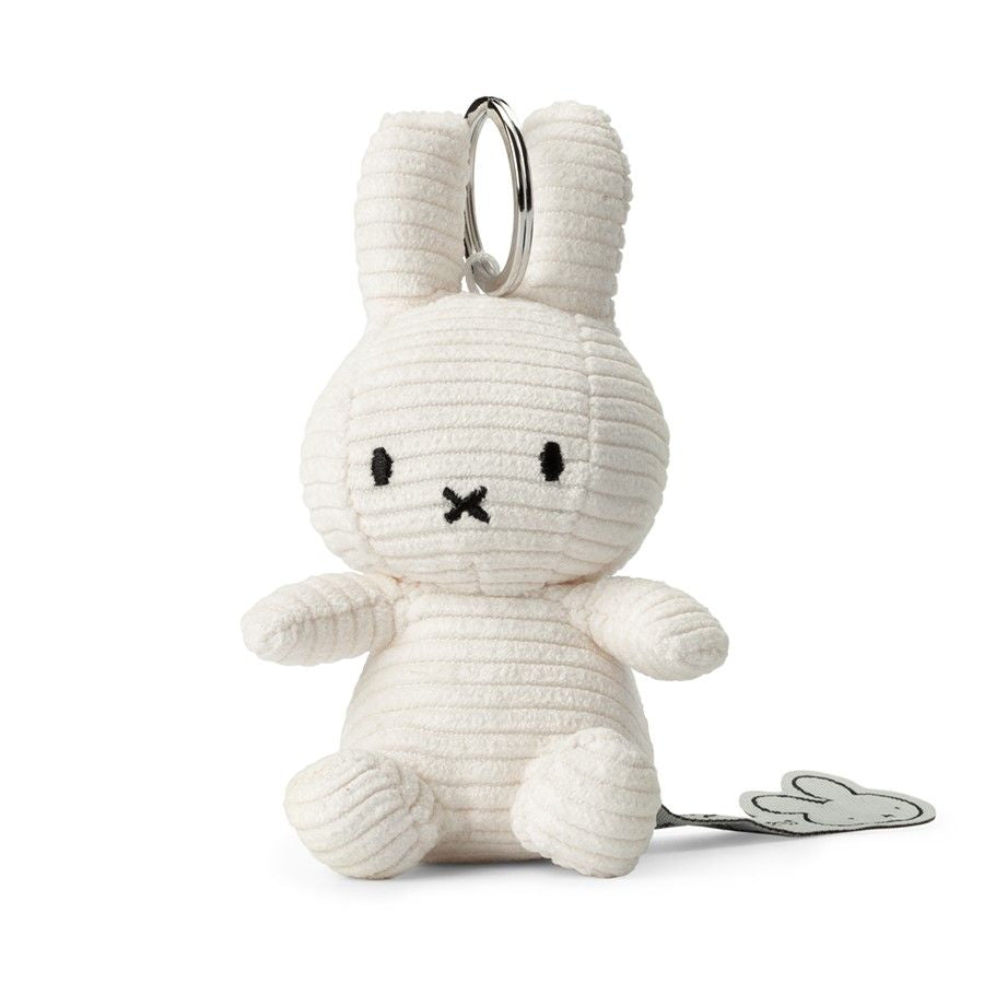 Miffy Corduroy ECO White Keyring