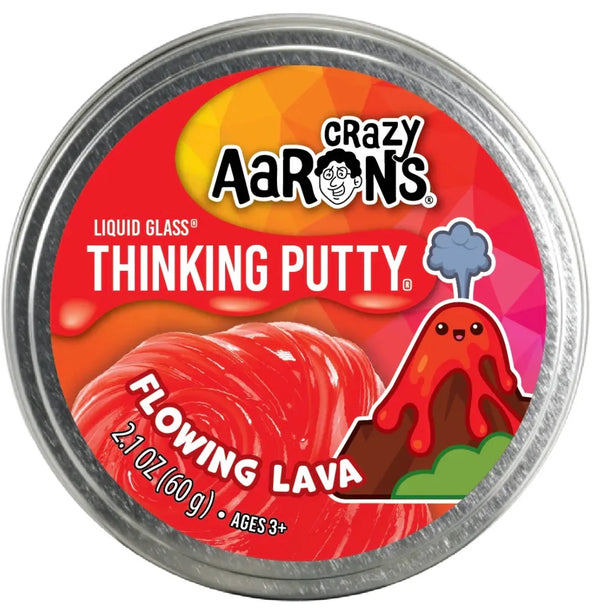 Crazy Aarons Thinking Putty Flowing Lava