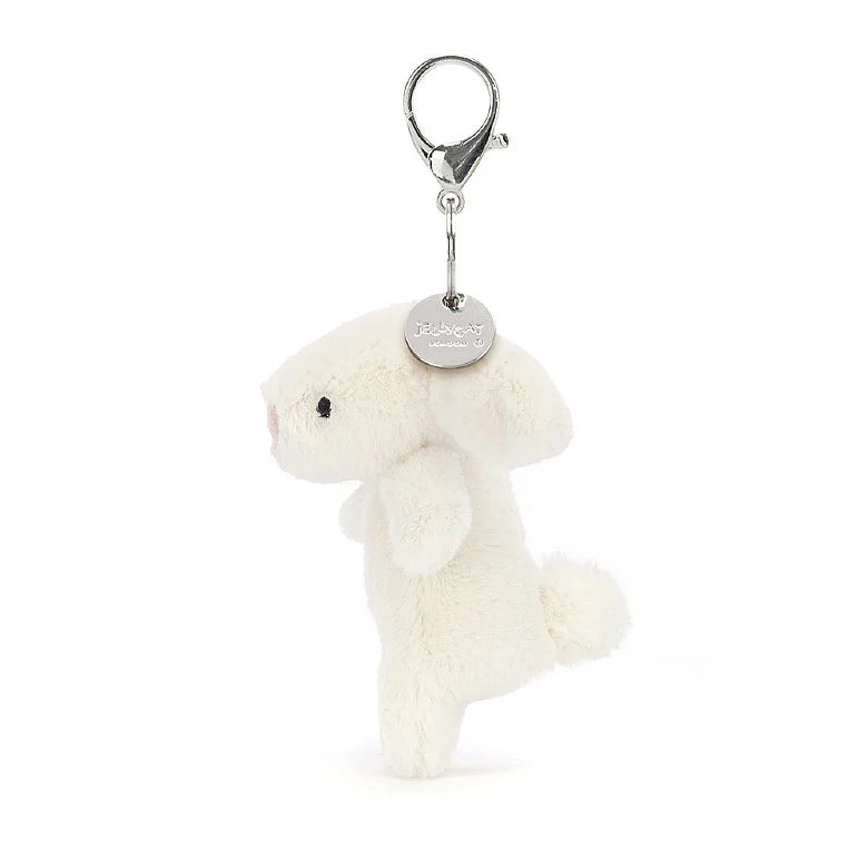 Bashful Bunny Cream Bag Charm - max 2 per customer