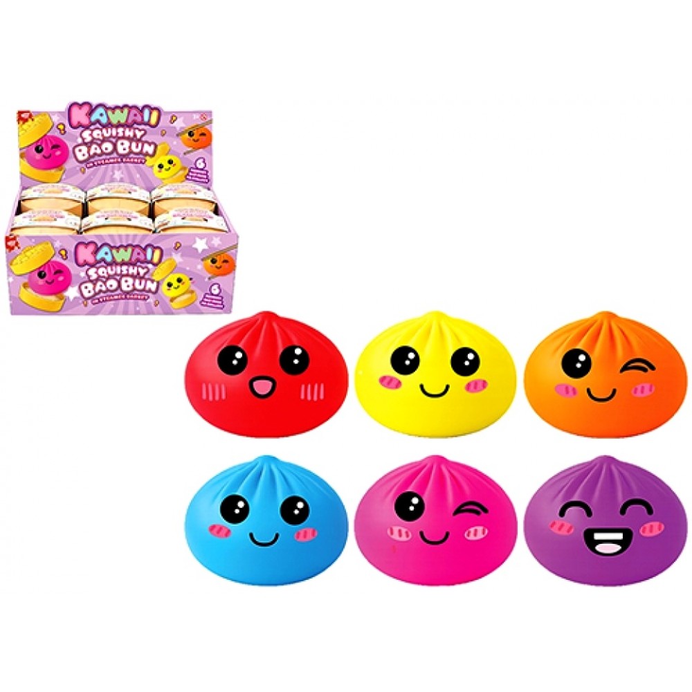 Neon Dumpling Squishy