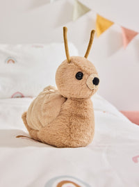 Charlie Bears Saffy Snail Oatmeal Brown