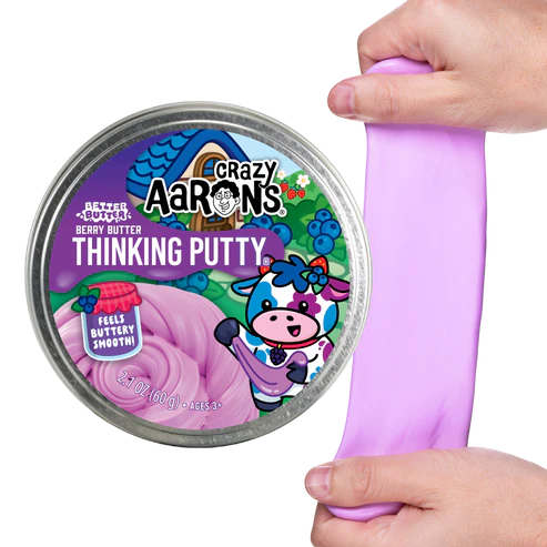 Crazy Aarons Thinking Putty Buttercream Better Butter Berry