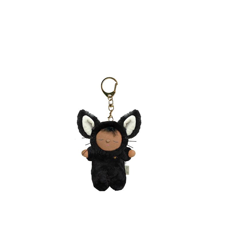 Cozy Bag Charm Cat Nox