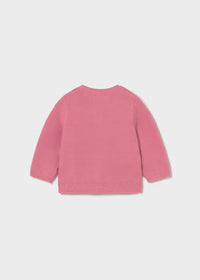 Mayoral Bright Pink Knitted Cardigan