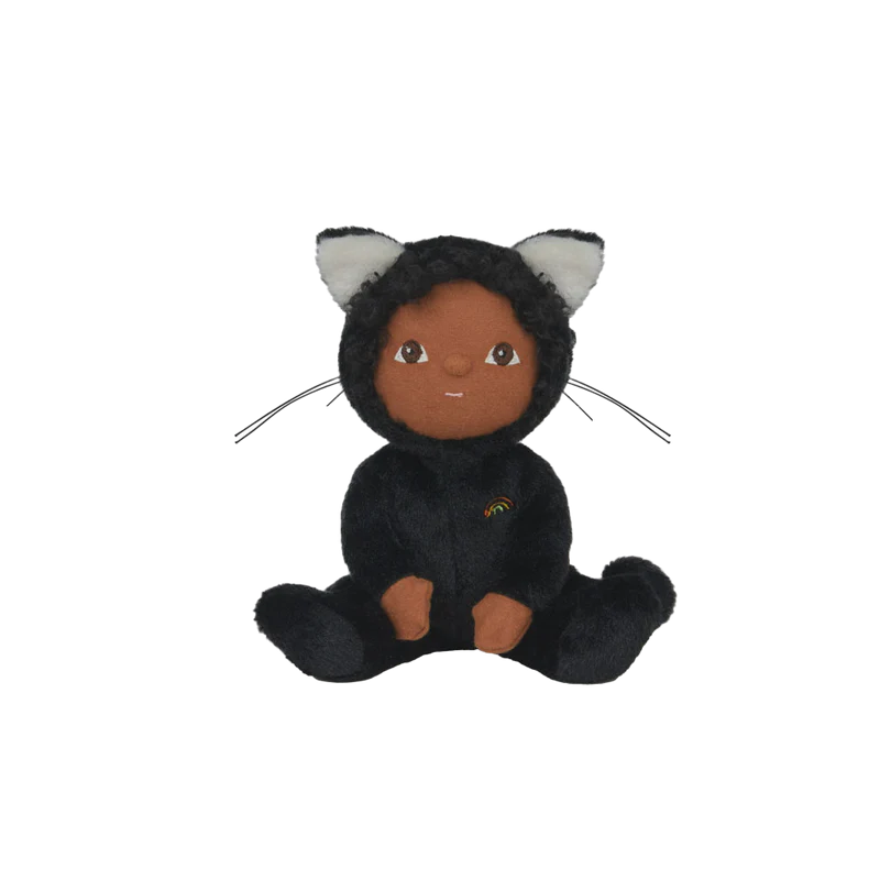 Dinky Dinkum Doll Carson Cat Black