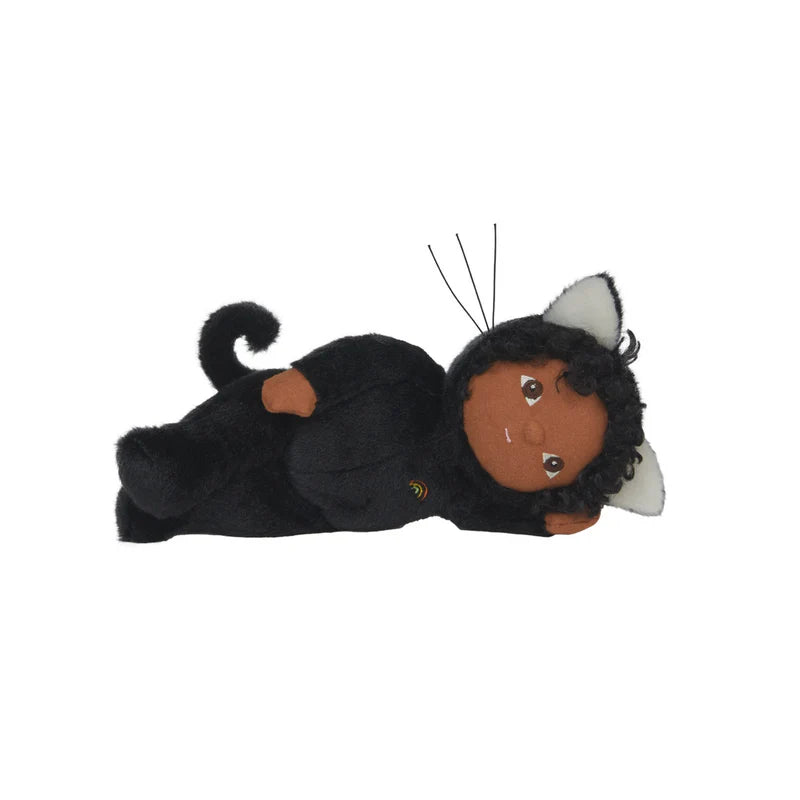 Dinky Dinkum Doll Carson Cat Black