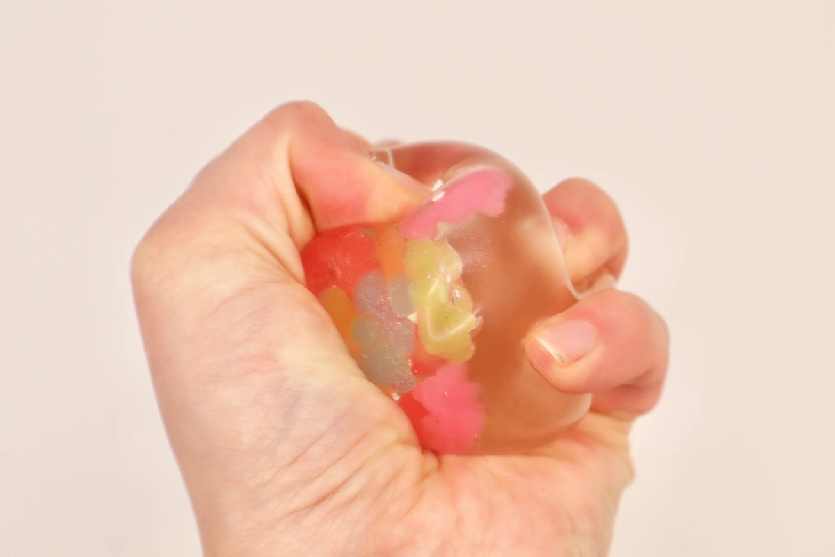 Limited Edition Soft Gummy Squeeze Ball Maltose Filled Stress Ball