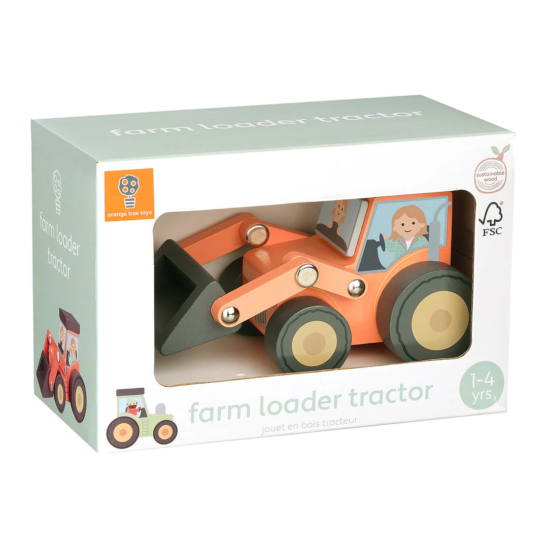 Orange Tree Farm Loader Tractor