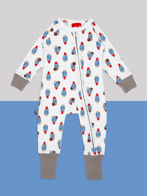 Paddington Loves to Travel Zip-up Romper