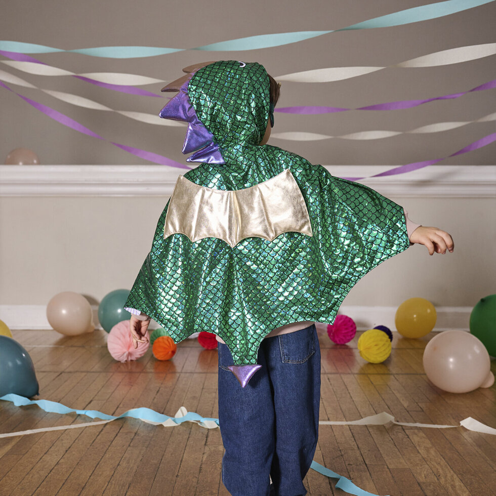 Rockahula Dragon Dress Up Velvet Cape 3-10 Years