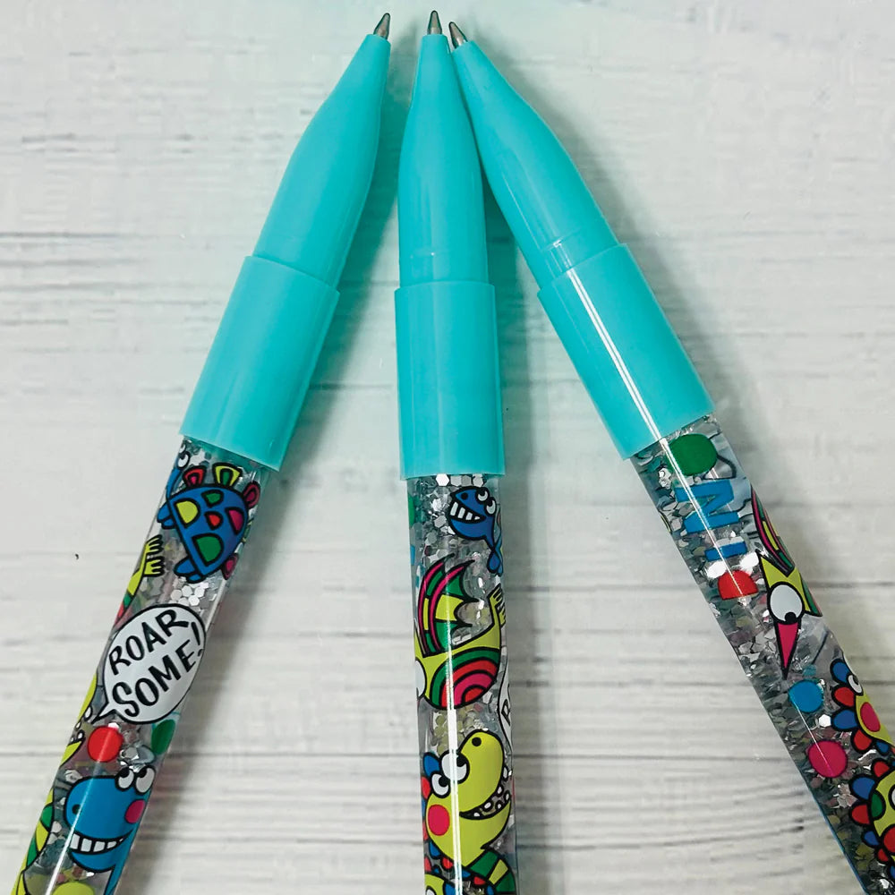 Rachel Ellen Dinosaur Glitter Pen