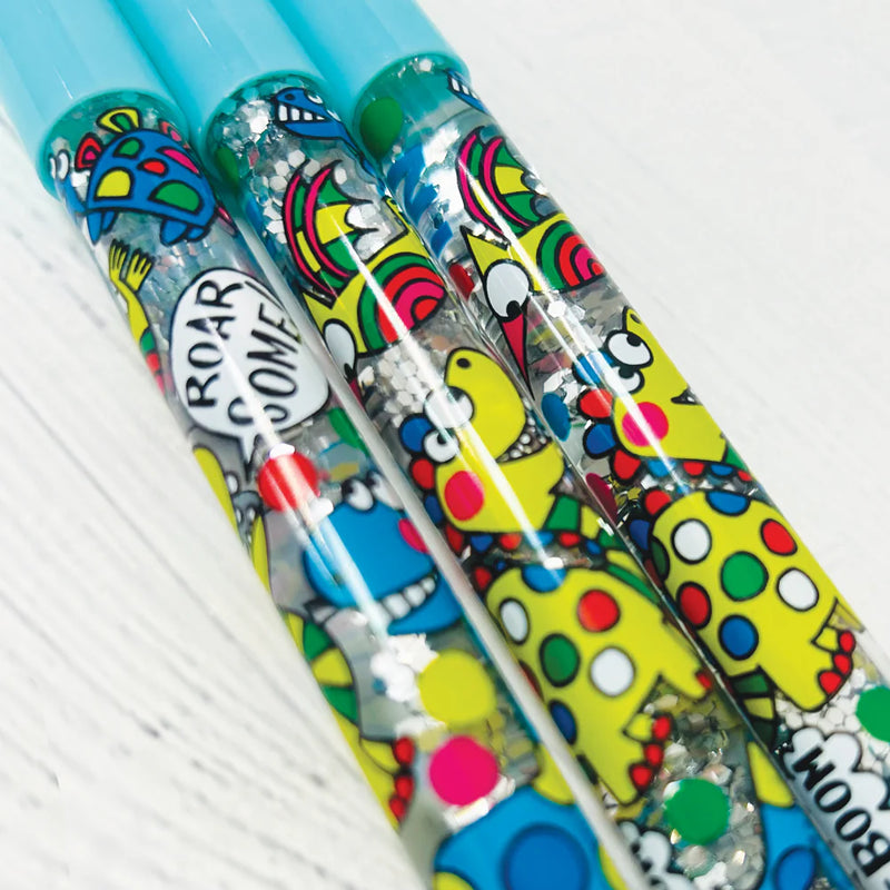Rachel Ellen Dinosaur Glitter Pen