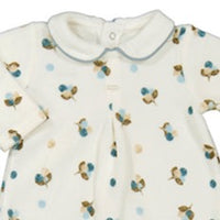 Mayoral Blue/Print Squirrel Sleepsuit