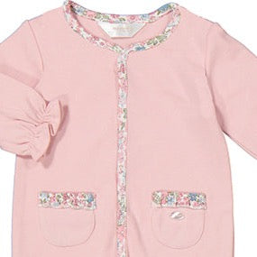 Mayoral Pink Floral Ditsy/Pink Sleepsuit