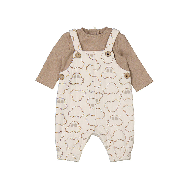 Mayoral Car Beige Dungaree