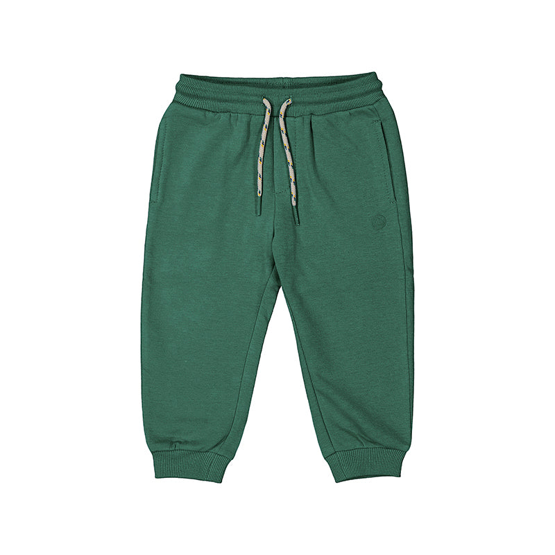 Mayoral Forest Green Cuffed Fleece Joggers