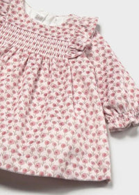 Mayoral Pink Flowers Dress