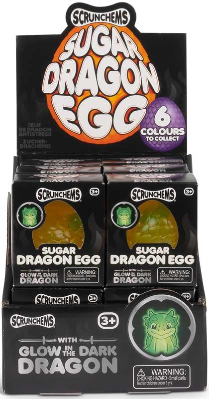 Scrunchems Glow In the Dark Dragon Egg