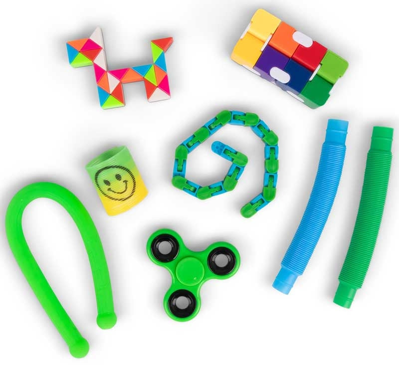 Sensory Surpise Vending Machine Blind Bag Blue