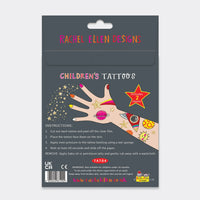 Rachel Ellen To The Moon Tattoos