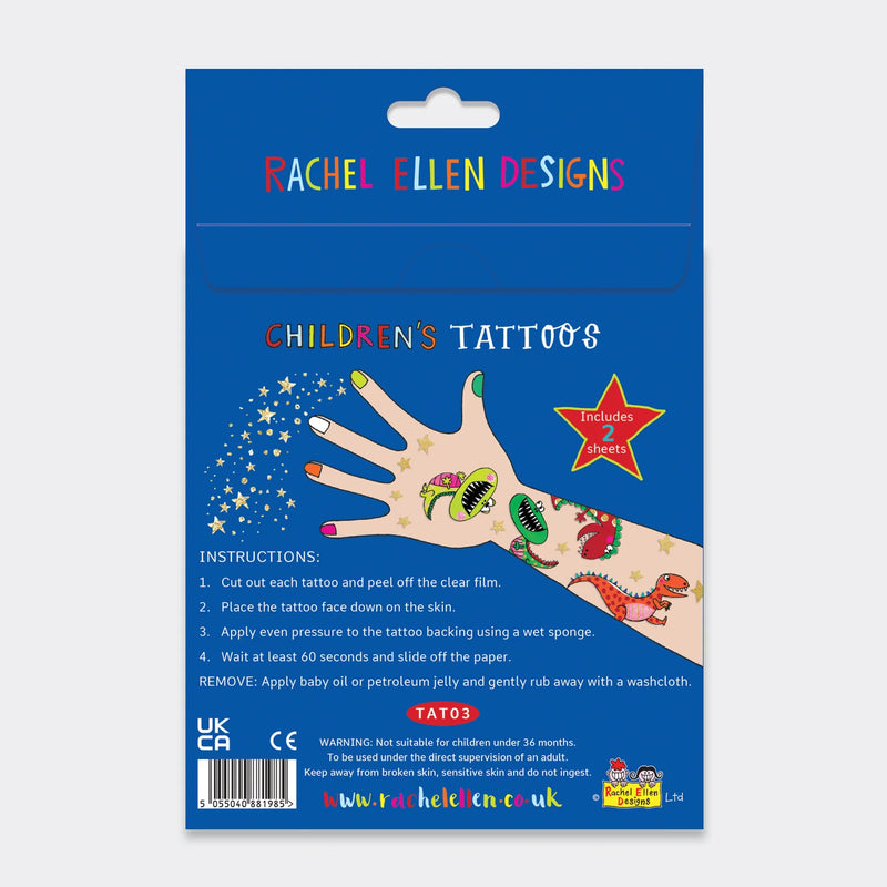 Rachel Ellen Dinosaur Tattoos