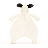 Jellycat Black and Cream Puppy Comforter