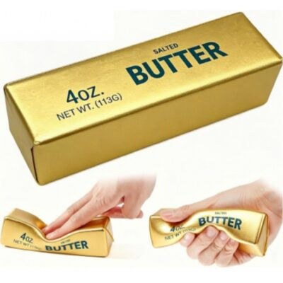 Gold Butter Squishy Slow Rise 13cm