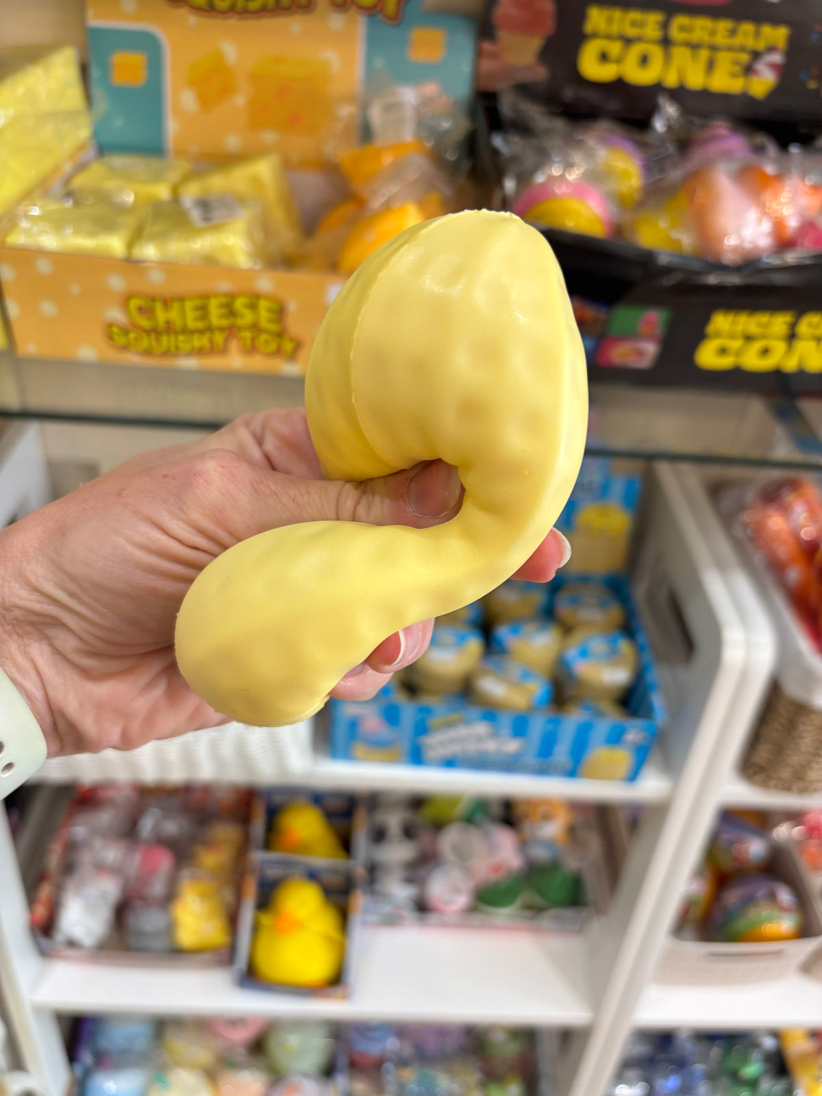Large Peanut Squishy Slow Rise
